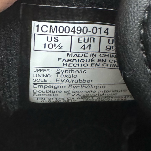 Men’s Fila D-Formation Black Sneakers Size 10 1/2 - Picture 6 of 6